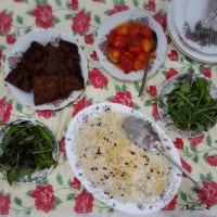 کباب تابه اى در فر