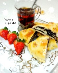 نون مغزدار شکلاتی..