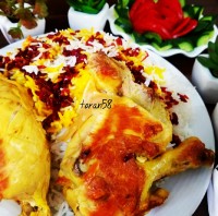 زرشک پلو بامرغ