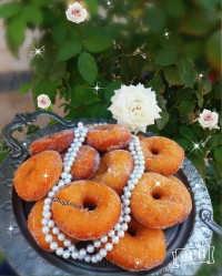 دونات های تپلی وخوشمزه