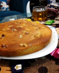 کیک کشمش گردو ریحان بانو