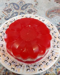 ژله بستنی سه رنگ