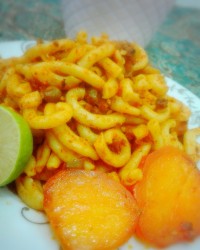 ماکارونی باگوشت