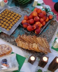 سفره حضرت رقیه (س) عزاداریهاتون قبول باشه