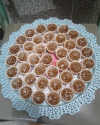 حلوای هیئت ودخترکوچلوی من نشسته پیش شمع شام غریبان