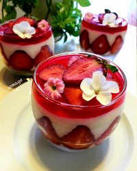 چیز کیک لیوانی