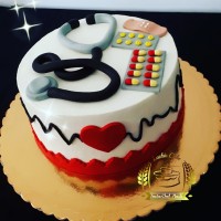 کیک تم پزشکی