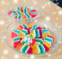 ژله رنگی رنگی
