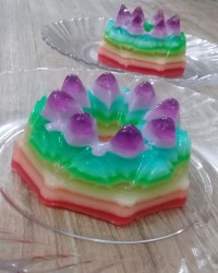 ژله رنگین کمانی