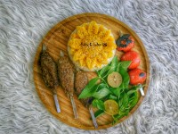 کباب تابه ای نهار خوشمزه ما