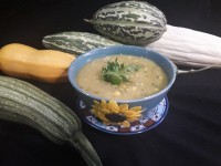 سوپ کدو سبز عدس پلو