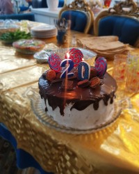 کیک تولد قابلمه ای