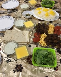 اینم یه شام خوب واسه مهمونم