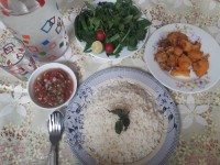 خوراک سیب زمینی