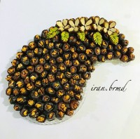 تزیین خرماطرح بته جقه