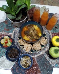 کوفته هلو بروجرد