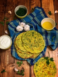 نان سیب زمینی با سبزیجات معطر