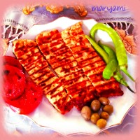 کباب تابه ایی مرغ جاتون سبز