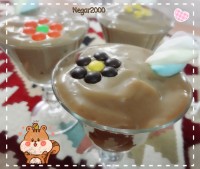 پودینگ قهوه و بیسکوییت