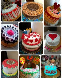 مجموعه ایی از کیک