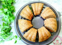 کیک هویج گردو کافی شاپی