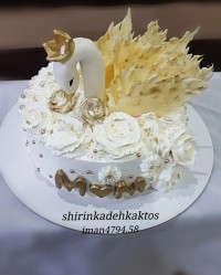 سفارش کیک قو کیک تولد