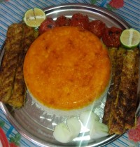 کوبیده ته دیگ سیب زمینی