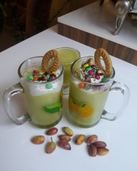 آب طالبی بستنی