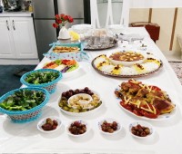 اینم از تدارکات من برا مهمونای عزیزم