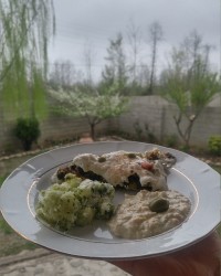 بشقاب مزه .......