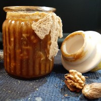 ترشی مغز گردو