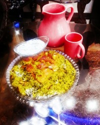 دمی مرغ و اسفناج