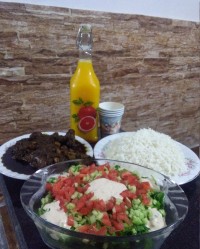 اینهم نهار امروز ما جای همگی سبز