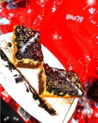 کیک با رویه گاناش..