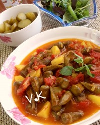 خوراک بامیه