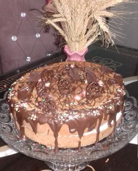 کیک شیفون باپف 10سانت