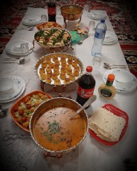 سفره شام