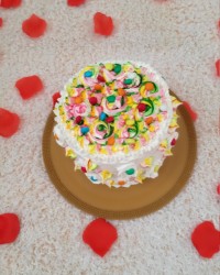 کیک تولدیکسالگی دخترم که عجله ای شد