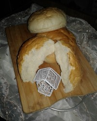 نان همبرگر خانگی