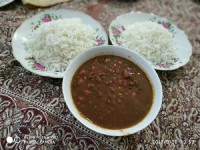 قورمه سبزی دستپخت مامان گلم