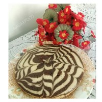 زبرا کیک (بدون فر)