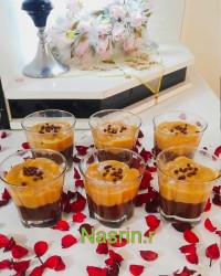 دسر شکلاتی کاراملی