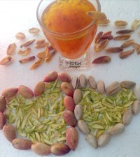 مربای پوست پسته/خلال پسته خونگی