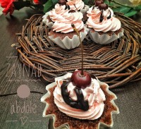 کاپ کیک شکلاتی ساده