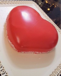 کیک عشقولانه قلبی