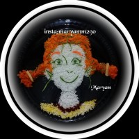 تزیین هویج پلو