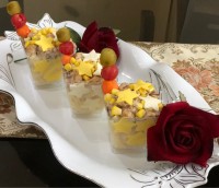 پاستا پنه با سس آلفردو که تک نفره سرو کردم