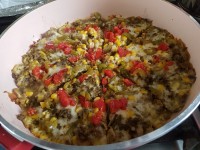 پیتزا با کراست سیب زمینی