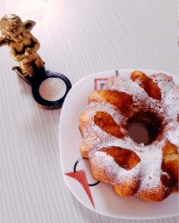 کیک سه میوه