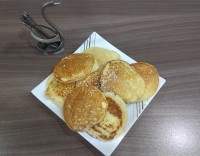 پنکیک عسلی وکنجدی....